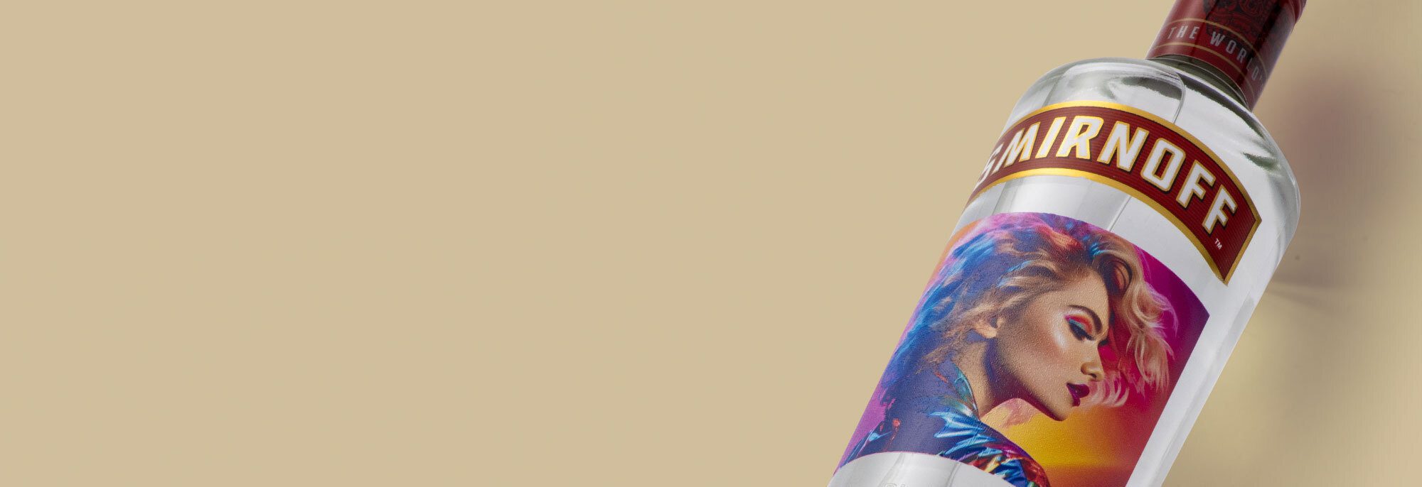 Personalised Vodka Category Banner