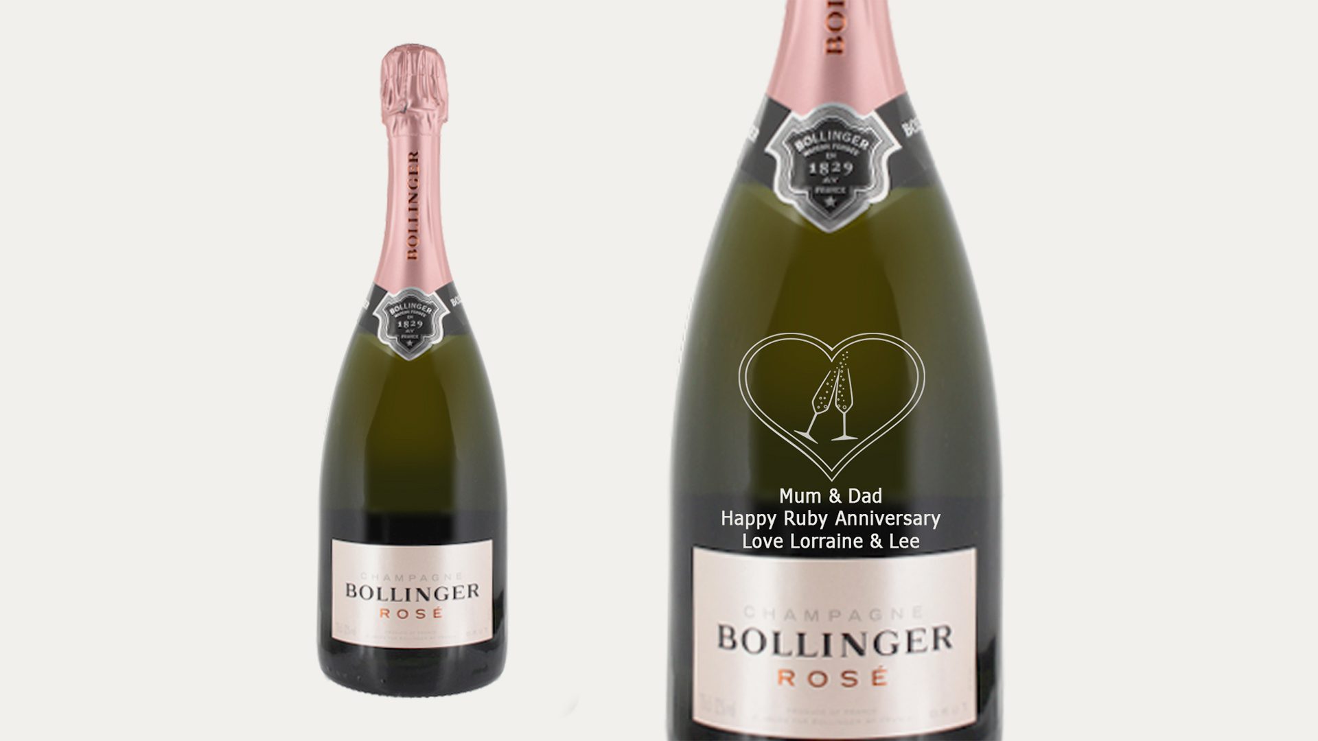 Bollinger Rose Aniverssary