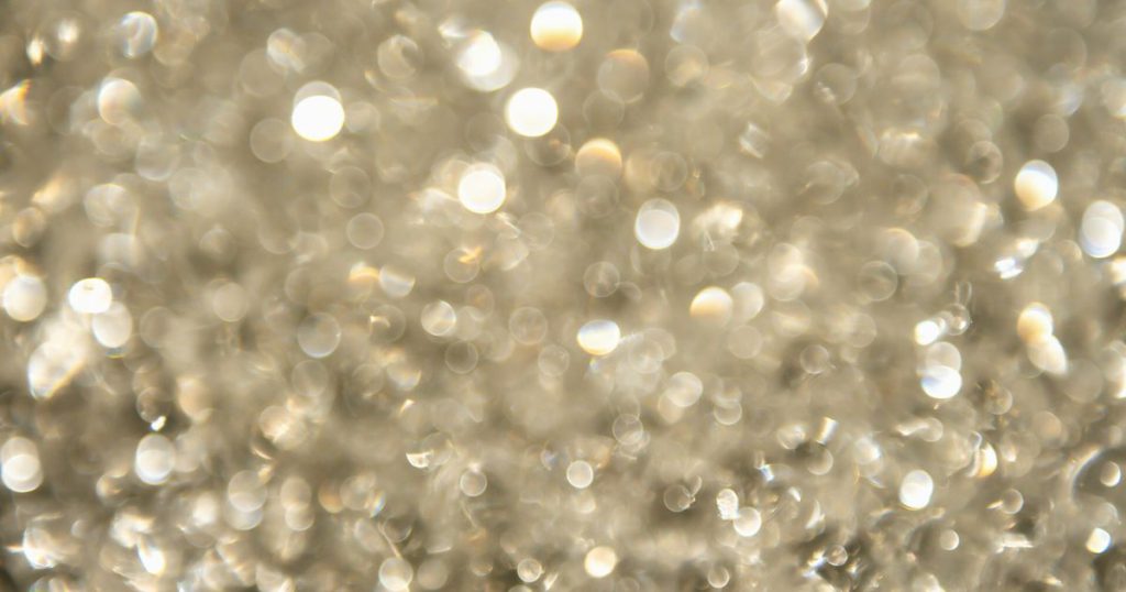 Dazzle with Glittered Champagne Bottles