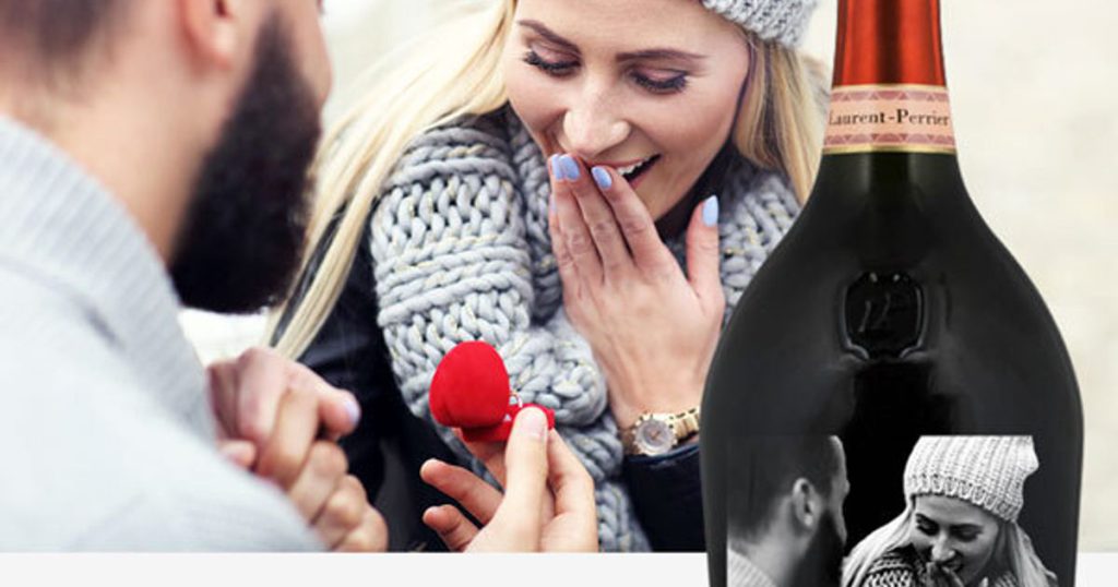 The Cost of Personalising a Champagne Bottle