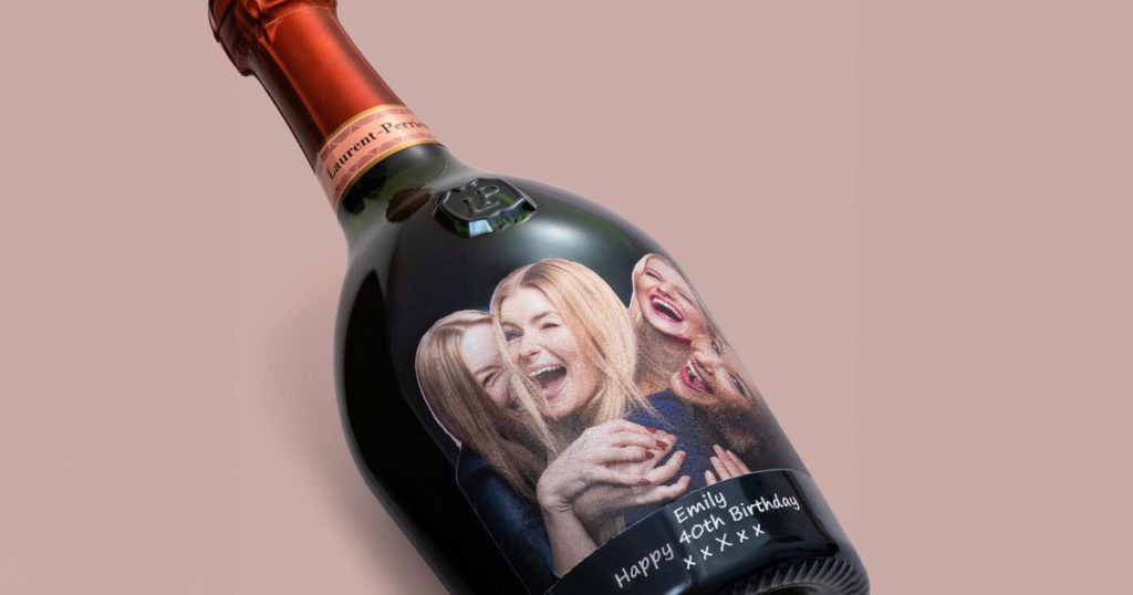 Create Your Own Personalised Champagne Label