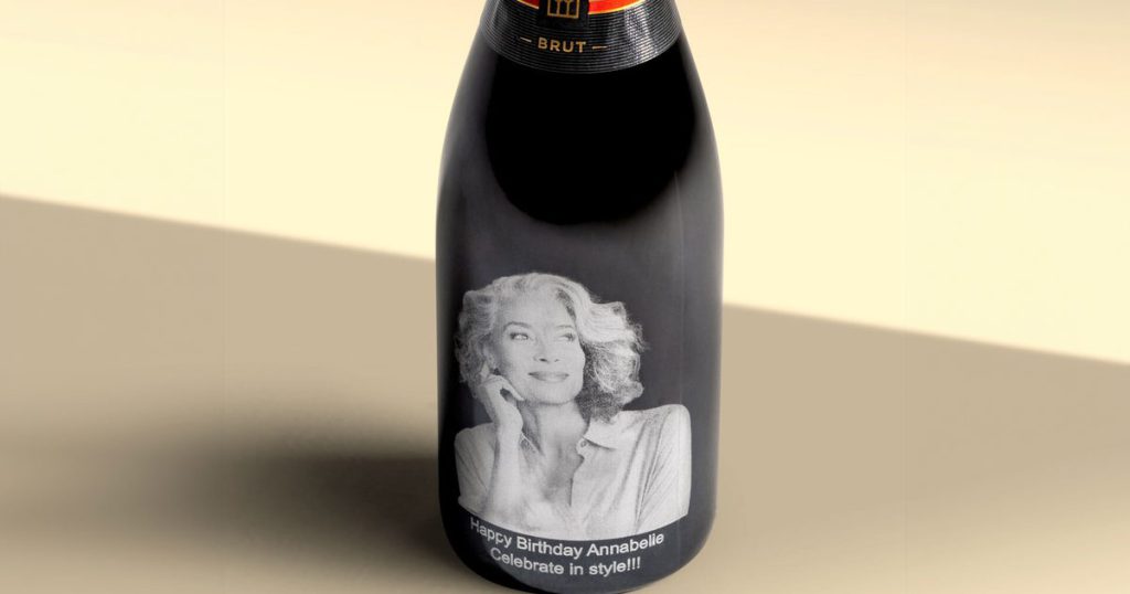 Personalised Champagne for Milestone Anniversaries