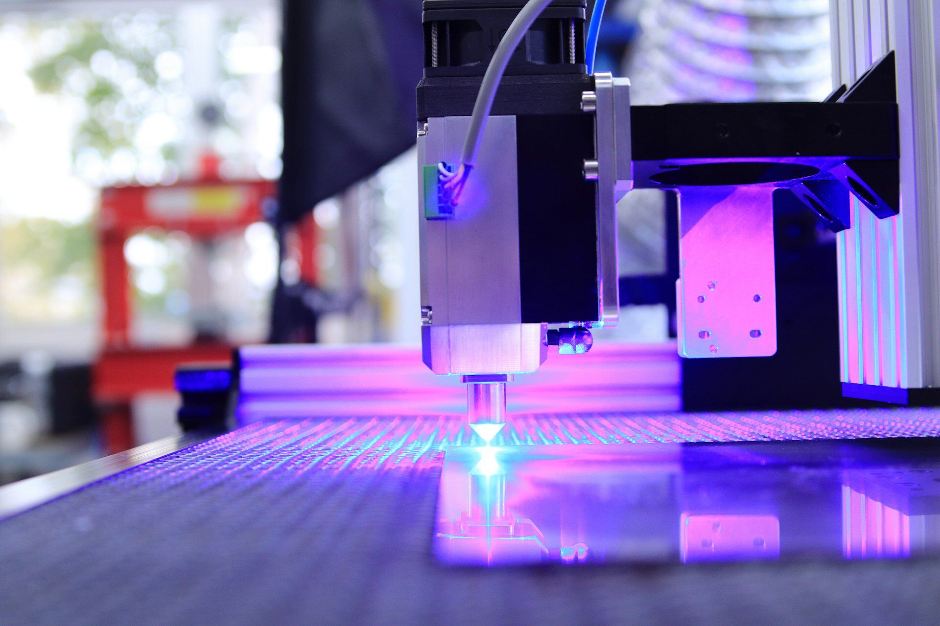 Engraving laser