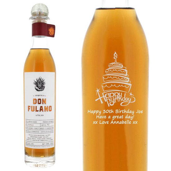 Personalised Don Fulano Anejo Tequila 70cl