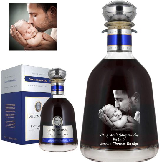 Photo Engraved Diplomatico Single Vintage Rum 70cl