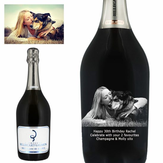 Photo Engraved Billecart-Salmon Blanc de Blancs Grand Cru Champagne 75cl