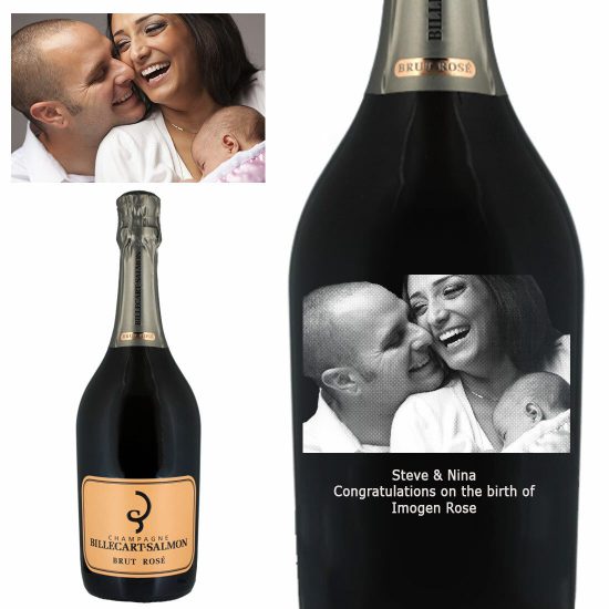 Photo Engraved Billecart-Salmon Brut Rose MAGNUM Champagne 150cl