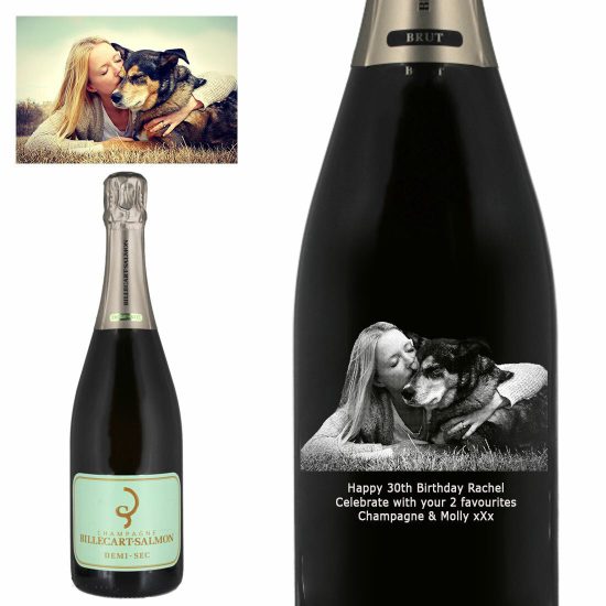 Photo Engraved Billecart-Salmon Demi-Sec Champagne75cl