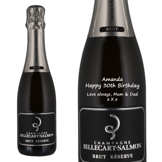 Personalised Billecart-Salmon Brut Reserve HALF 37.5cl
