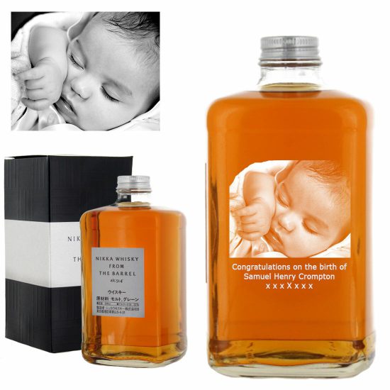 Photo Engraved Nikka From The Barrel Japanese Whisky 50cl