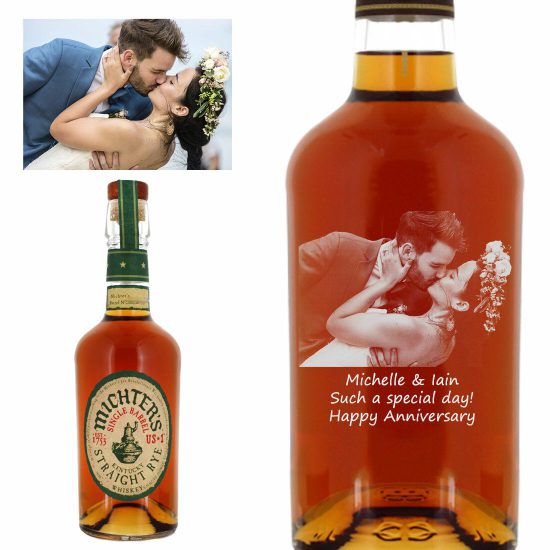 Photo Engraved Michter's US*1 Single Barrel Rye Whiskey 70cl