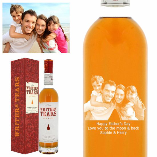 Photo Engraved Writers’ Tears Red Head Irish Whiskey 70cl