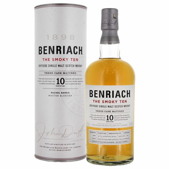 Benriach The Smokey 10 Single Malt Whisky 70cl