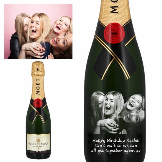 Photo Engraved Moët & Chandon Brut Impérial HALF Bottle 37.5cl