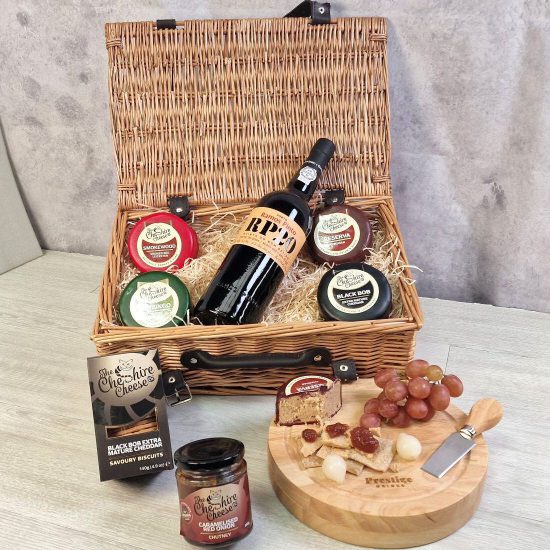 Ramos-Pinto 20 Year Old Tawny Port Luxury Cheese Hamper