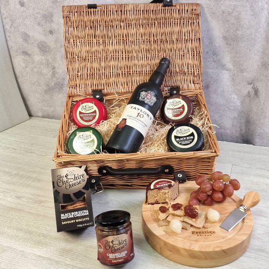 Taylor's 10 Year Old Tawny Port Luxury Cheese Hamper