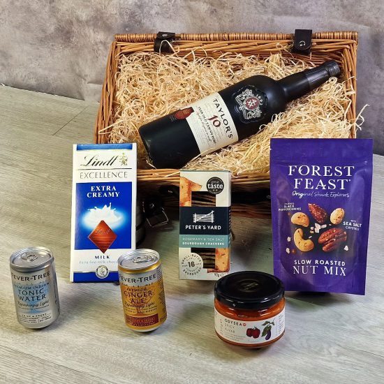 Taylor's 10 Year Old Tawny Port Luxury Treat Hamper