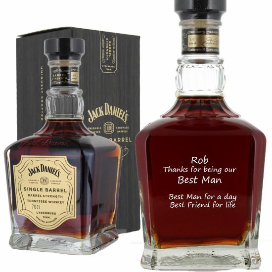 Personalised Jack Daniel's Single Barrel Barrel Strength 70cl