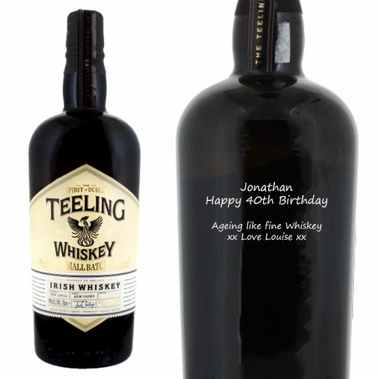 Personalised Teeling Small Batch Irish Whiskey 70cl