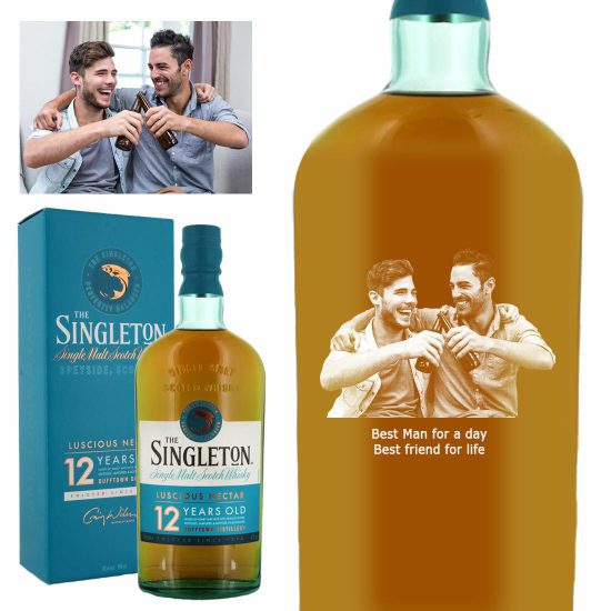 Photo Engraved Singleton Of Dufftown 12 Year Old Single Malt Whisky 70cl