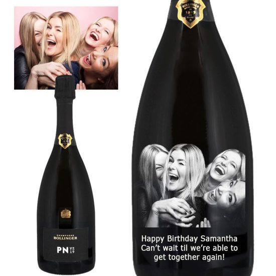 Photo Engraved Bollinger PNVZ 19 Vintage Champagne 75cl