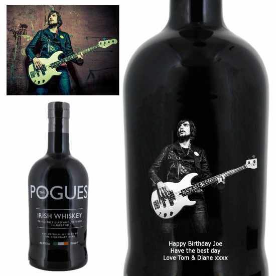 Photo Engraved The Pogues Blended Irish Whiskey 70cl