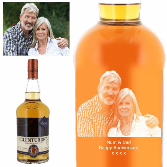 Photo Engraved The Glenturret Peated Edition 70cl Single Malt Whisky