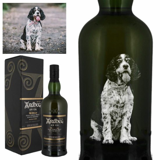 Photo Engraved Ardbeg An Oa Islay Single Malt Whisky 70cl