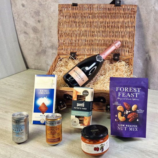 Bollinger Rose Luxury Treat Hamper