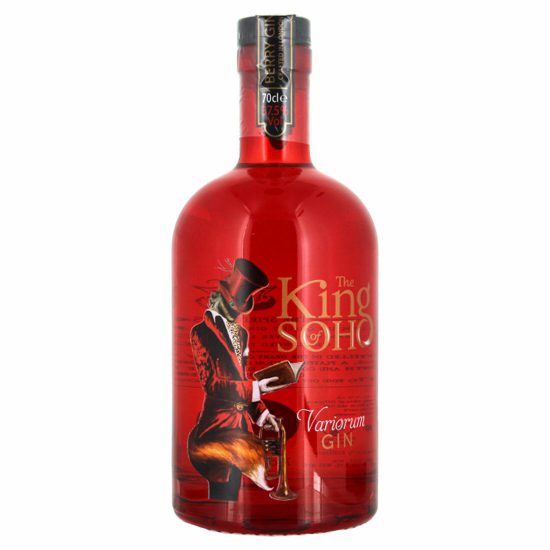 The King Of Soho Variorum Pink Berry Gin 70cl