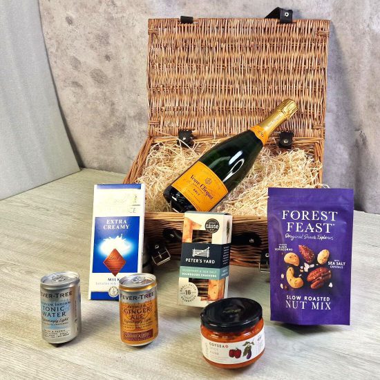 Veuve Clicquot Yellow Label Luxury Treat Hamper
