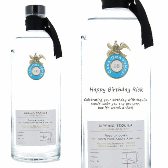 Personalised Casa Dragones Joven Small Batch Tequila 70cl