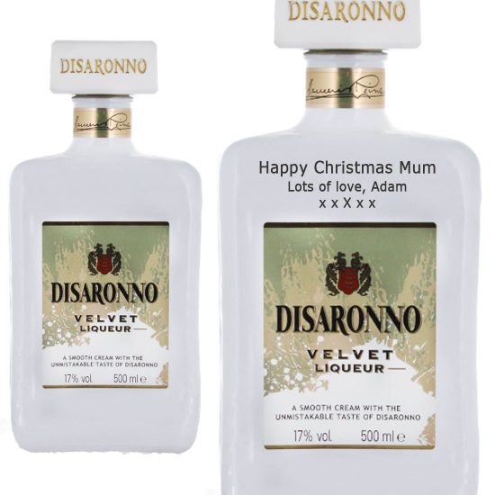 Personalised Disaronno Velvet Cream Liqueur 50cl