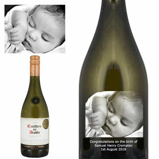 Photo Engraved Casillero Del Diablo Chardonnay 75cl
