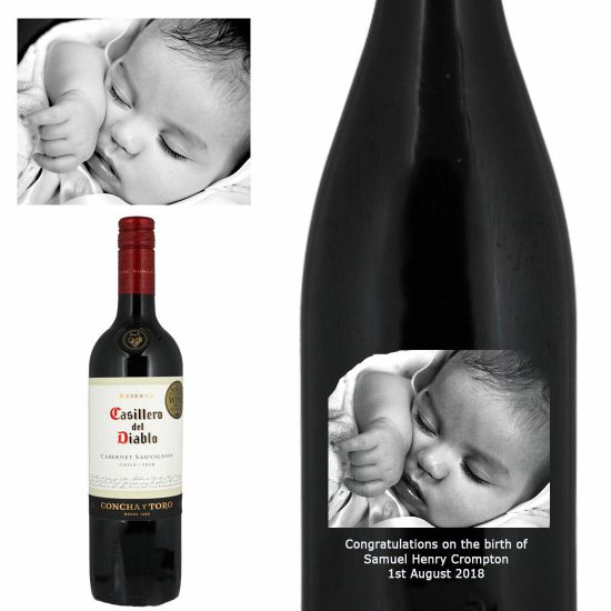 Photo Engraved Casillero Del Diablo Cabernet Sauvignon 75cl
