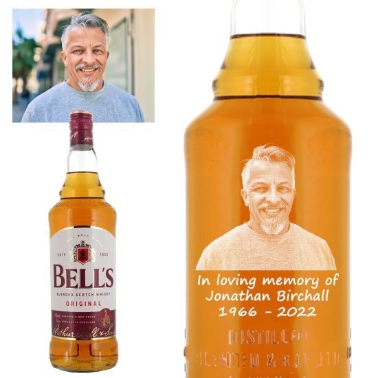 Photo Engraved Bells Blended Whisky 70cl