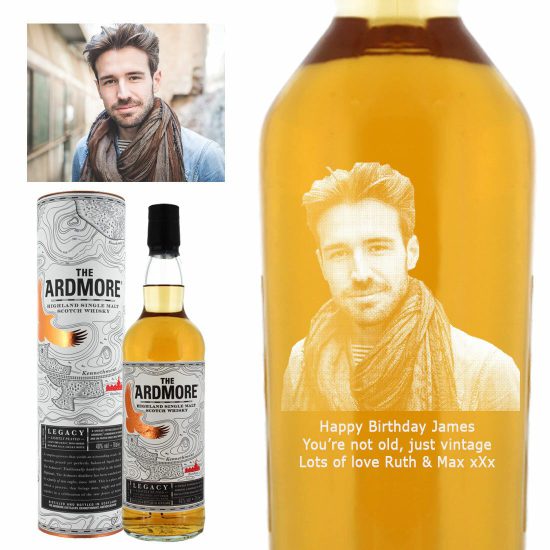Photo Engraved Ardmore Legacy Single Malt Whisky 70cl