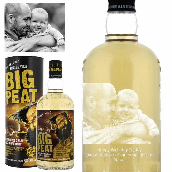 Photo Engraved Big Peat Islay Blended Malt 70cl