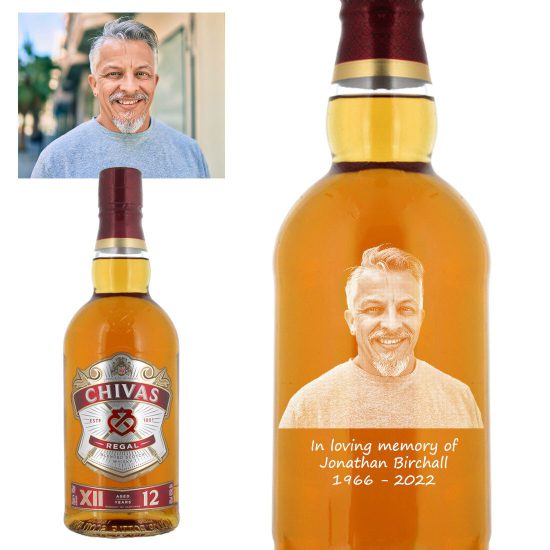 Photo Engraved Chivas Regal 12 Year Old 70cl