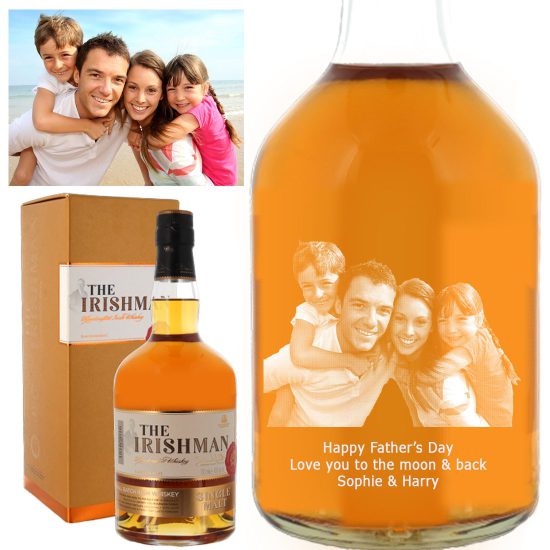 Photo Engraved The Irishman Single Malt Irish Whiskey 70cl