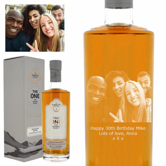 Photo Engraved The One Blended Whisky 70cl