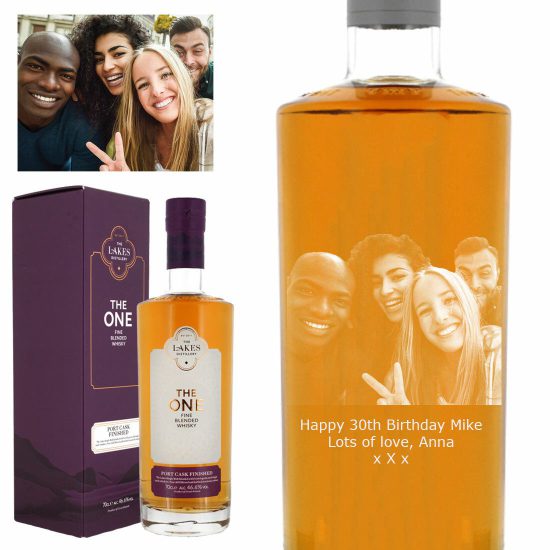 Photo Engraved The ONE Port Expression Blended Whisky 70cl