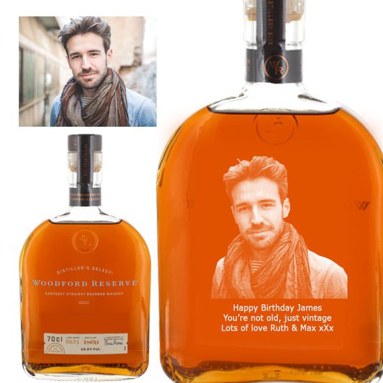 Photo Engraved Woodford Reserve 70cl