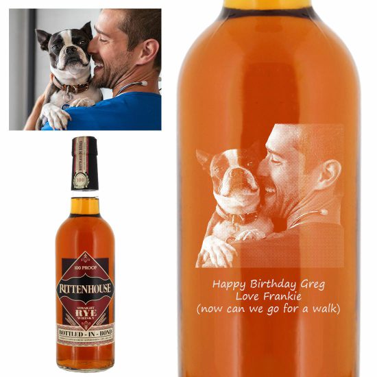 Photo Engraved Rittenhouse Straight Rye Whisky 70cl