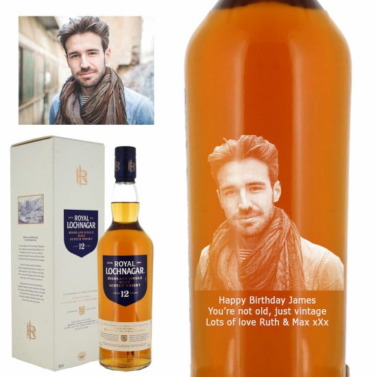 Photo Engraved Royal Lochnagar 12 Year Old 70cl