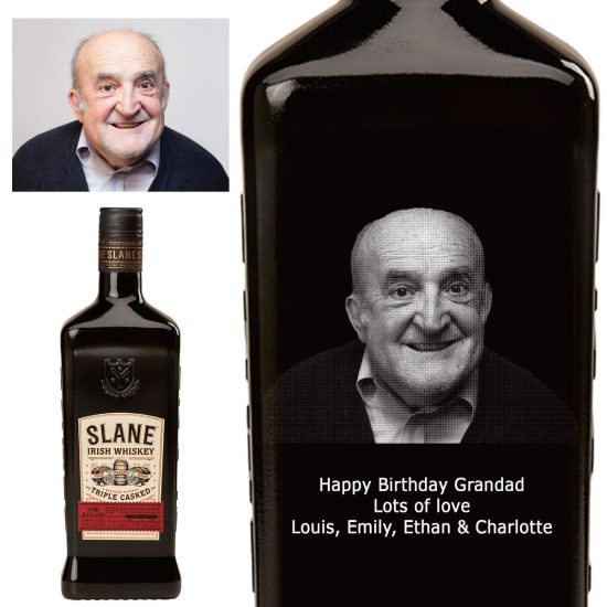 Photo Engraved Slane Triple Casked Blended Irish Whiskey 70cl