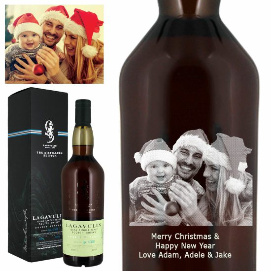 Photo Engraved Lagavulin Distillers Edition Single Malt Whisky 70cl