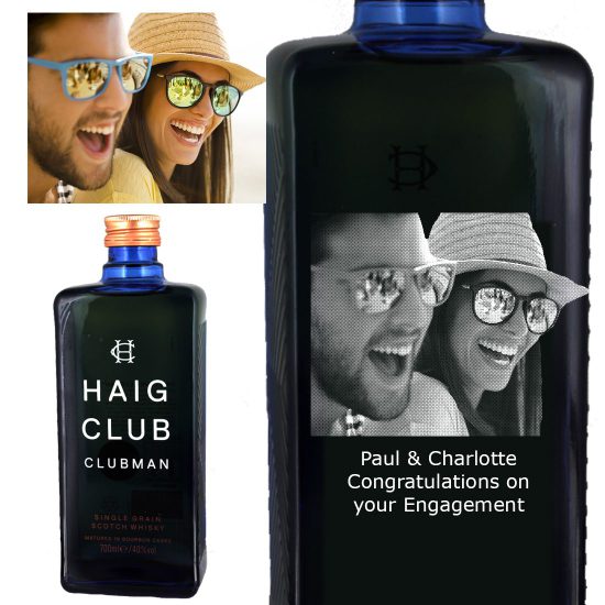 Photo Engraved Haig Club Clubman 70cl