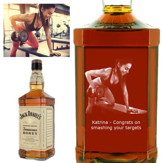 Photo Engraved Jack Daniel's Honey 100cl