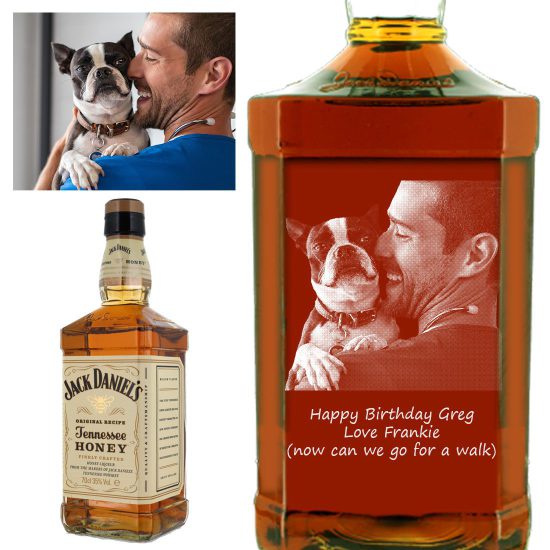 Photo Engraved Jack Daniel's Honey 70cl